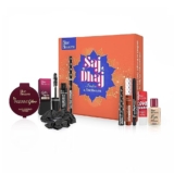 Blue Heaven Saj Dhaj Festive Makeup Kit for Women | Full Face Makeup Kit Combo Set | Natural Medium Tone | Pack of 10 | Long Lasting Beauty Makeup Gift Set for Girls | 19g + 26.3ml
