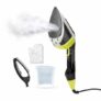 GOODSCITY 3 in 1 Garment Steamer, 1950 Watt Steam Iron with Ceramic Soleplate, Wet & Dry Iron Steamer | 170ml Tank | Portable Steam Press | Vertical & Horizontal Steaming | 1 Year Warranty- GC271