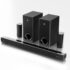 ZEBRONICS Juke Bar 9775 (Zeb-SBSPK C9),650W, 5.2.2 Surround, BTv5.3, Dolby Atmos 650 W Bluetooth Soundbar(Black, 5.2 Channel)