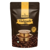 Continental Malgudi Filter Coffee Powder | 500gm Pouch | 80% Coffee – 20% Chicory | Traditional South Indian | Roasted Ground| Smooth Flavour and Rich Aroma |