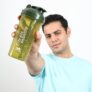 Fitness Mantra® 700ml Classic Shaker Bottle for Men & Women [Capacity 700 ml (Army, 700ml)