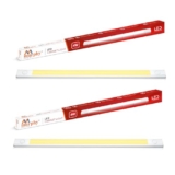 Murphy 1 Feet Led Under Cabinet Lighting, 4W Under Cabinet and Under Counter Lighting, Led Profile Light : Warm White, Pack of 2-Aluminium