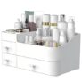 Stewit® 4-Piece Plastic Wardrobe Storage Boxes and Drawer Divider Set for Underwear, Socks, Ties, and Scarves, Multicolor