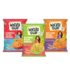 Triangle Floor Cleaning Mop with 360° Rotatable Head, Push-Pull Squeeze Drying System and Microfiber Pads