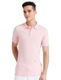 Amazon Brand – Symbol Men’s Solid Regular Fit Half Sleeve Polo(AW17MPCP5_Pink_XL)