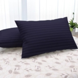 LA VERNE Microfiber Virgin Microfibre Blown Technology Filled Luxurious Anti Bacterial Cloth Sleeping Pillow (Blue, Pack of 2)