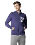 FYLTR Men’s Casual Stand Collar Jacket With Rib Details – Full Zipper | Full Sleeve Branding | Casual Winterwear For Men
