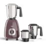 Milton Artis Mixer Grinder, ISI Certified, Grindstone Blade Technology, 3 Jar, 800 W (21000 RPM), 5 yr motor warranty, 2 yr product warranty I Wine