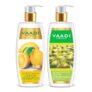 Vaadi Herbals Dandruff Defense Lemon Shampoo, 350ml with Olive Conditioner, 350ml