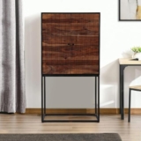 HomeTown Sven Multipurpose Cabinet for Home | Wooden Storage Cabinet with Shelves | Multi Utility Cupboard for Bedroom, Kitchen & Living Room | Modern Storage Organizer Furniture