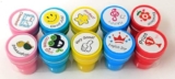 Crackles Kids Stamp Set Motivation Stamps School Scrap booking Self Ink Stamp DIY Teachers Self Inking Praise Reward Stamps Only Red Ink(No Ink pad Included) (Pack of 1)