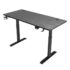 MATTERHORN Engineered Wood Bed Queen Size (L1985 x W1560 H300 mm) | Platform Without Storage| Wooden cot for Bedroom Durable & Stylish Design| Free Assembly (Ebony Black)