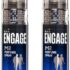 Clazkit Dual Colored Stainless Steel Water Bottle |ISI Certified Leakproof, Durable for School Kids, Fridge, Sports, Gym, Yoga & Office – Easy to Clean & Reusable-1000ml – Set of 2 – Blue