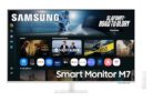 Samsung 43″(1.08m) 4K M7 Vision AI Smart Monitor|UHD 3840 x 2160|Smart TV Experience with AI|Type-C|Apple AirPlay|Gaming Bar|Remote|Speakers|Wi-Fi|Bluetooth|AI Picture & Sound|LS43FM701UWXXL|White