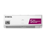 Godrej 1 Ton 3 Star, 5 Years Comprehensive Warranty, AI Powered, 5-In-1 Convertible Cooling, Inverter Split AC (Copper, Model, Heavy duty cooling at 52 °C, AC1T EI 12PINV3R32 WYQ 3S, White)