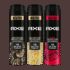AXE Gold Temptation, Dark Temptation and Intense Deodorant Spray  –  For Men(645 ml, Pack of 3)