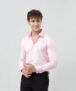 Snitch Men Solid Casual Pink Shirt