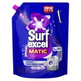 Surf Excel Matic Front Load Liquid Detergent 3kg Refill|| Specially designed to remove Tough Dried Stains, 1st time in Washing Machine