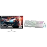 ZEBRONICS A24FHD LED Monitor, 24 inch (60.96cm), 250 nits, 100Hz, Slim Design, FHD, 1080p, Wall Moun