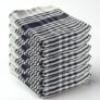 Urbane Home Pack of 6 Cotton Kitchen Cloth/Napkins | Fridge, Table, Kitchen Platform Cleaning & Roti Napkins | 16×26 Inches – Blue