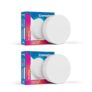 Crompton Platina Star Stylus Surface Panel 6W LED Round (Pack of 2, Natural White)