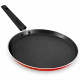Butterfly Rapid Non Stick Omni Tawa | Induction Base | Aluminium | 280 MM | PFOA Free | Scratch Resistant | for Preparing Dosa, Roti | Red