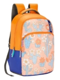 Safari Cacti School Bag For Girls, Capacity – 36L, 2 Compartments Backpack For kids