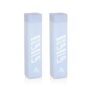 ATTRO Freezy Deluxe 900ml Plastic Water Bottle – Compact & Sleek Square Fridge Bottle, BPA-Free, Leak-Proof, Freezer Safe, Break Proof,Occupies Less Space Set of 2 Grey