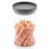 Attro Sky Hector Celebration 12 Pcs Storage Pet Container Gift Set for Kitchen, (300 ml x 12, Silver)