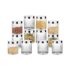 ATTRO Glassox Stack-O Borosilicate Round Glass Storage Jar with Airtight PP Lid – Odorless, Durable, and Safe Food Storage Jar Container- 1000ml