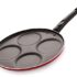 Nirlon Gas Compatible Nonstick Aluminium Deep Fry Kadhai Pan with Steel Lid 24cm – 3 LTR[New_26mm_Classic_DKD(B)]