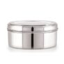 neelam – SPDB008P Stainless Steel 8 26G Puri Dabba, 550 ml, Silver