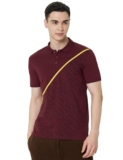 United Colors of Benetton Men’s Regular Fit Polo Shirt (23A3099J3243I_Wine