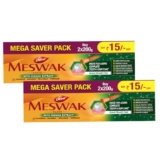 Dabur Meswak Complete Oral Care Toothpaste – 800g (400g x 2, Pack of 2) | Complete Oral & Gum Care Toothpaste | Contains Pure & Rare Miswak extract | No added Fluoride, Paraben, Triclosan & Formalin