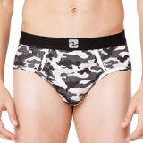 Underjeans Green Cotton Brief for Mens