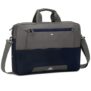 RIVACASE Suzuka 7757 Steel Blue/Grey Laptop Bag 17.3″ Inches
