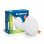 Crompton Star Deep Glaze Downlighter 3W Round Ceiling Light (Cool Day Light, Pack of 1)| Cut Out Size :1524mm