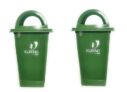 Cello Dome Dustbin 110 LTR (Green/Green)