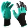 PLANETXERO Garden Claw Gloves | Heavy Duty ABS Fingertip Claws for Easy Digging, Planting, Raking & Weeding | Reusable, Washable Protective Gardening Gloves for Men & Women(GTK)