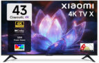 XIAOMI X Series 108 cm (43 inch) Ultra HD (4K) LED Smart Google TV with Dolby Vision | HDR 10 | 30W Dolby Audio | Xiaomi Sound | Film-maker Mode | Mi TV(L43MB-AIN)