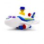 ToyBharat Push N Go Jet – Realistic Multicolour Travel Toy for Kids 1–6 Years, Safe, Durable & Fun