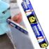 Tokyodo Kids Double Sided Slate Board | Reusable Chalk Writing Pad & Educational Learning Toy for Drawing, Writing & Alphabet Practice with Word Learning Cards (20X25 CM, Badami, with English Words)