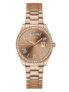 Guess Round 36mm Rose Gold Dial Analog Women Watch – GW0307L3