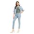 Women’s High Rise 724 Slim Straight Fit Black Jeans