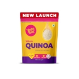 Yogabar Whole Quinoa 1kg Pouch – Gluten Free Quinoa Grain – Diet Food for Weight Loss Management – Helps Manage Sugar Levels – Low GI for sustained Energy