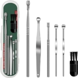 ANTIL’S Reusable Ear Wax Cleaner Kit – 6-Piece Ear Cleaning Tool Set with Storage Box, Ear Curette, and Spring Ear Buds Cleaner for Safe & Effective Ear Wax Removal