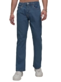 Highlander Men’s Low Rise Straight Jeans (PHJN000066_Light Blue_M)