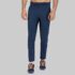 Highlander Men Mid-Rise Cargo Jogger Style Trousers White