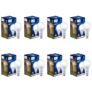 Philips Base B22 12-Watt (Pack of 8, Cool Day Light)