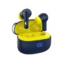 CELLECOR BROPODS CB44 Ace TWS in-Ear Earbuds with 60 Hrs Playtime, Environment Noise Cancellation, Voice Assistant, Touch Controls, Ultra Low Latency, Fast Charging-Type-C, BTv5.3 (Blue/Yellow)